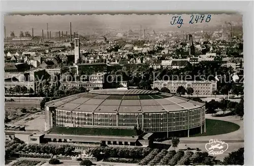 AK / Ansichtskarte Dortmund Westfalenhalle Fliegeraufnahme Kat. Dortmund