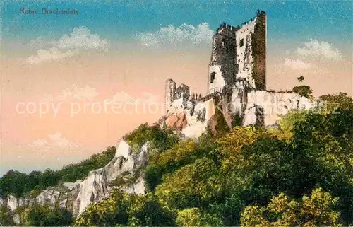 AK / Ansichtskarte Koenigswinter Ruine Drachenfels Kat. Koenigswinter