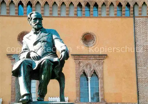 AK / Ansichtskarte Parma Emilia Romagna Giuseppe Verdi Statue Kat. Parma