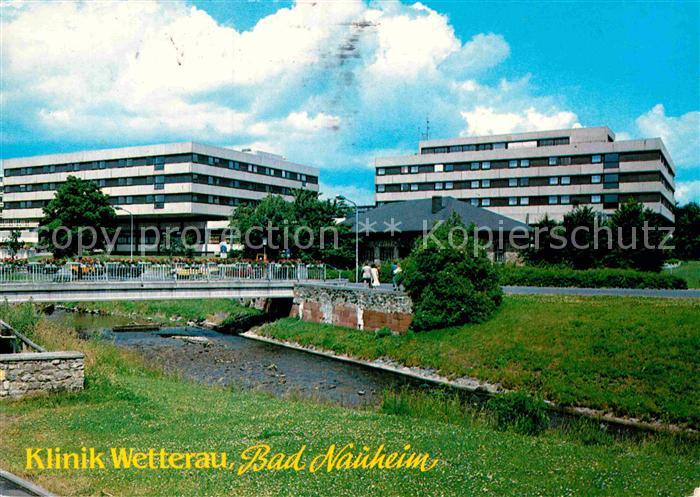 Reha Zentrum Klinik Wetterau Bad Nauheim AK / Ansichtskarte Bad Nauheim Klinik Wetterau Kat. Bad Nauheim Nr