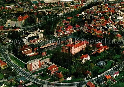 AK / Ansichtskarte Aurich Ostfriesland City Fliegeraufnahme Kat. Aurich