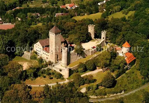 AK / Ansichtskarte Heppenheim Bergstrasse Starkenburg Luftkurort Fliegeraufnahme Kat. Heppenheim (Bergstrasse)