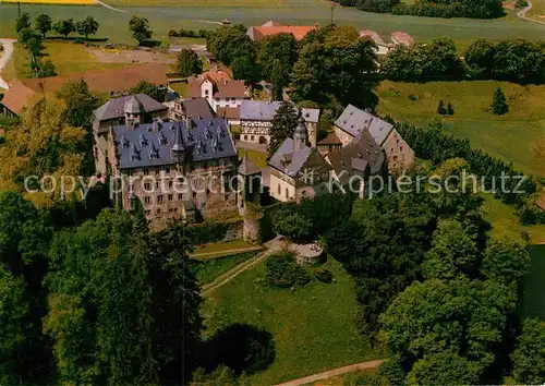 AK / Ansichtskarte Lauterbach Hessen Schloss Eisenbach Fliegeraufnahme Kat. Lauterbach (Hessen)