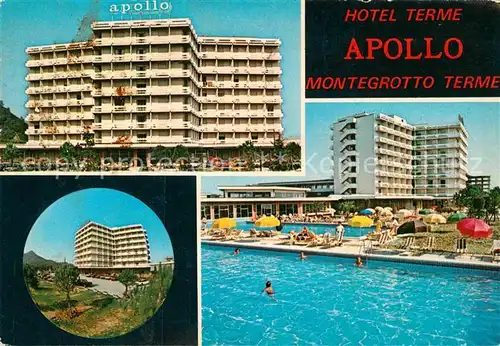 AK / Ansichtskarte Montegrotto Terme Hotel Terme Apollo Swimming Pool Kat. 