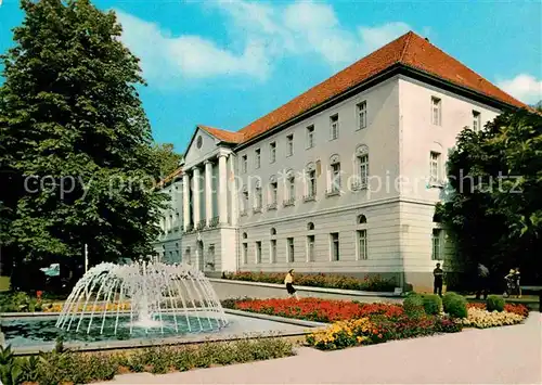 AK / Ansichtskarte Bad Eilsen Kurmittelhaus Wasserspiele Kat. Bad Eilsen