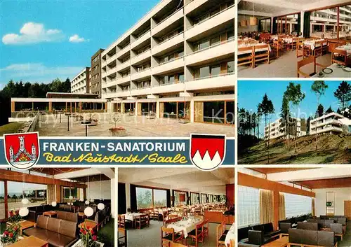 AK / Ansichtskarte Bad Neustadt Franken Sanatorium Kat. Bad Neustadt a.d.Saale