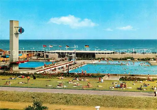 AK / Ansichtskarte Groemitz Ostseebad Meerwasser Schwimmbad Kat. Groemitz