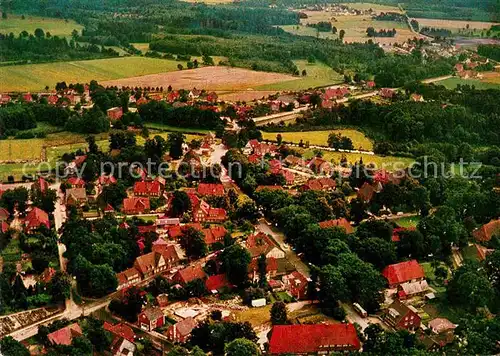 AK / Ansichtskarte Mueden oertze Naturpark Suedheide Fliegeraufnahme Kat. Fassberg