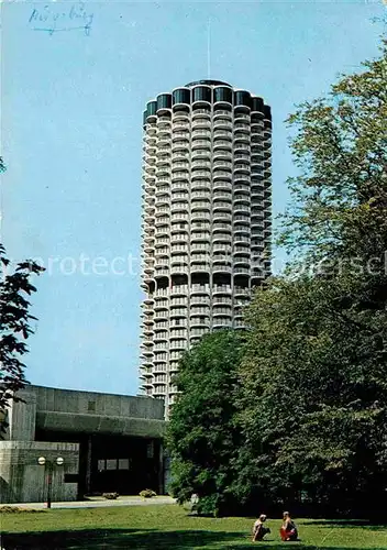 AK / Ansichtskarte Augsburg Hotelturm Holiday Inn Kat. Augsburg