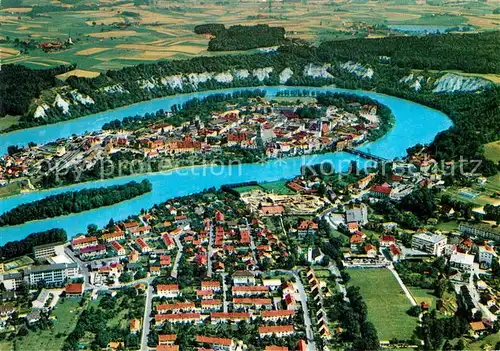 AK / Ansichtskarte Wasserburg Inn Fliegeraufnahme Kat. Wasserburg a.Inn