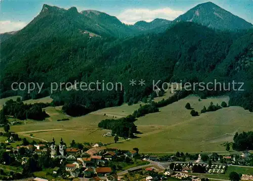 AK / Ansichtskarte Aschau Chiemgau Luftkurort Bayerische Alpen Fliegeraufnahme Kat. Aschau i.Chiemgau
