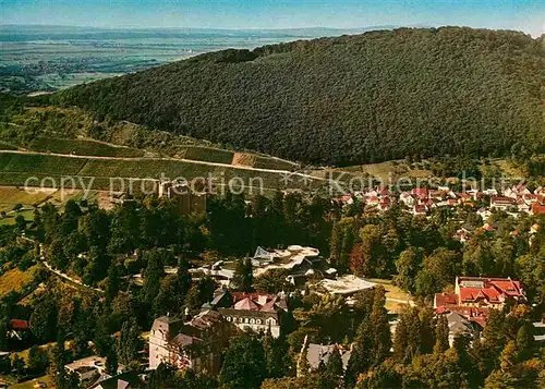 AK / Ansichtskarte Badenweiler Kurhaus Heilbad Schwarzwald Fliegeraufnahme Kat. Badenweiler