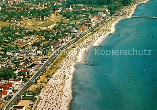 AK / Ansichtskarte Haffkrug Ostseebad Fliegeraufnahme Kat. Scharbeutz