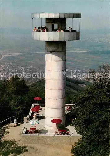 AK / Ansichtskarte Zwingenberg Bergstrasse Melibokus Aussichtsturm Kat. Zwingenberg