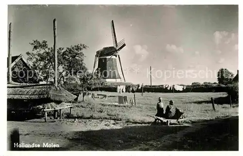 AK / Ansichtskarte Windmuehle Holland  Kat. Gebaeude und Architektur