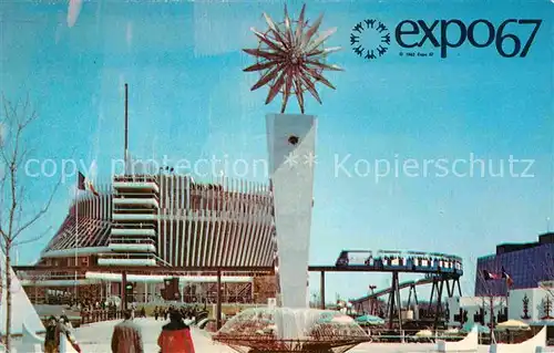 AK / Ansichtskarte Exposition Universelle Internationale Montreal 1967 Pavillon de la France 