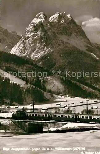 AK / Ansichtskarte Foto Huber H. Nr. 136 Bayerische Zugspitzbahn Waxenstein  Kat. Fotografie