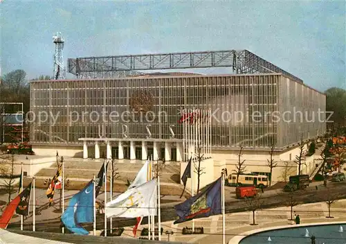 AK / Ansichtskarte Exposition Universelle Bruxelles 1958 Pavillon de l U.R.S.S.  Kat. Expositions