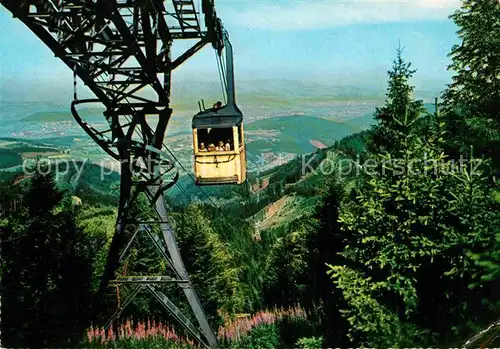 AK / Ansichtskarte Seilbahn Schauinsland Freiburg im Breisgau Kat. Bahnen