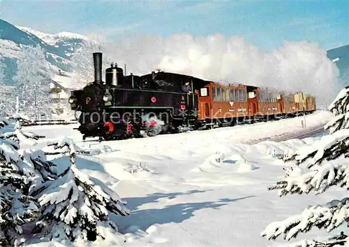 AK / Ansichtskarte Lokomotive Zillertalbahn Tirol  Kat. Eisenbahn