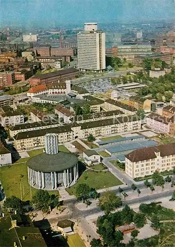 AK / Ansichtskarte Ludwigshafen Rhein BASF Friedrich Engelhorn Haus Friedenskirche Kat. Ludwigshafen am Rhein