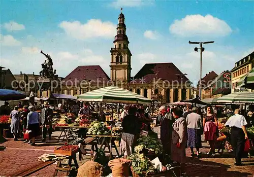 AK / Ansichtskarte Mannheim Altes Rathaus Markt Kat. Mannheim