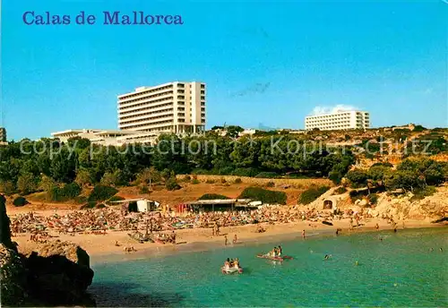 AK / Ansichtskarte Calas de Mallorca Hotelansicht Kat. Mallorca