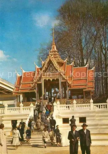 AK / Ansichtskarte Exposition Universelle Bruxelles 1958 Pavillon de la Thailande  Kat. Expositions