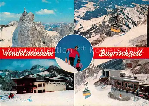 AK / Ansichtskarte Seilbahn Wendestein Bayrischzell Kat. Bahnen