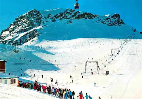 AK / Ansichtskarte Seilbahn Zugspitzplatt Schneefernerkopf Skilift  Kat. Bahnen