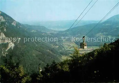 AK / Ansichtskarte Seilbahn Rax  Kat. Bahnen