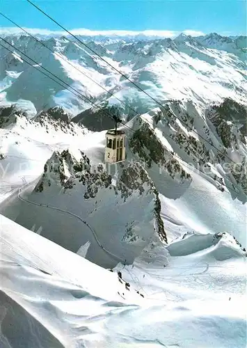 AK / Ansichtskarte Seilbahn Valluga Arlberg Tirol  Kat. Bahnen