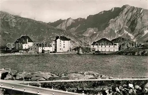 AK / Ansichtskarte San Gottardo Ospizio Hospiz Bergsee Alpen Kat. San Gottardo