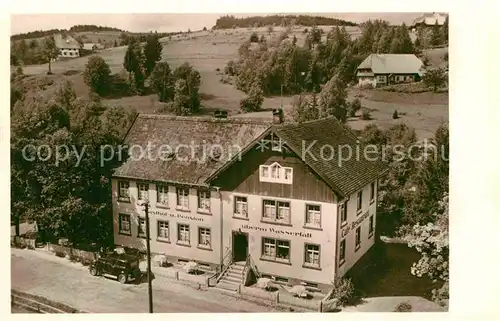 AK / Ansichtskarte Triberg Schwarzwald Hotel Pension ueberm Wasserfall Kat. Triberg im Schwarzwald