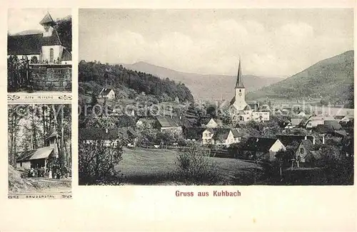 AK / Ansichtskarte Kuhbach Alte Kirche Bruderstal Kat. Lahr