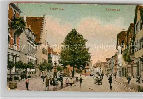 AK / Ansichtskarte Lahr Schwarzwald Urteilsplatz Brunnen Kat. Lahr