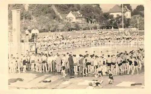 AK / Ansichtskarte Freiburg Breisgau Schwimmbad Kat. Freiburg im Breisgau