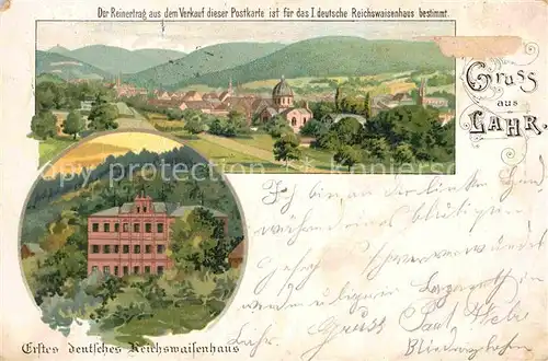 AK / Ansichtskarte Lahr Schwarzwald Reichswaisenhaus  Kat. Lahr
