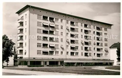 AK / Ansichtskarte Erlangen Hochhaus Siemens Siedlung Kat. Erlangen