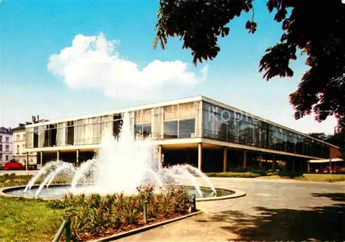 AK / Ansichtskarte Wiesbaden Rhein Main Halle Wasserspiele Kat. Wiesbaden