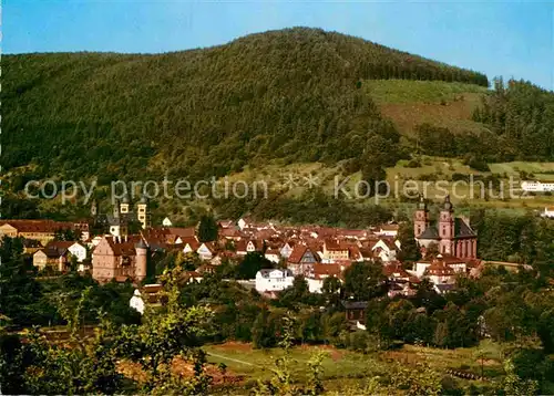 AK / Ansichtskarte Amorbach Teilansicht Luftkurort Kirchen Kat. Amorbach