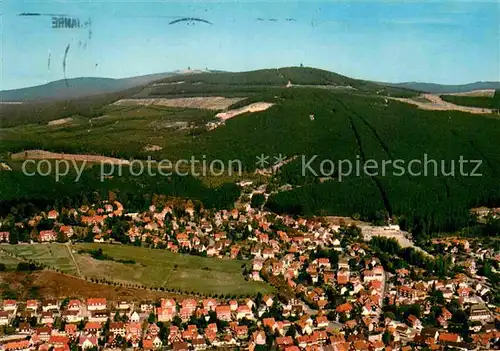 AK / Ansichtskarte Braunlage Heilklimatischer Hoehenluftkurort Fliegeraufnahme Kat. Braunlage Harz