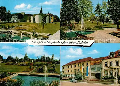 AK / Ansichtskarte Mingolsheim Schwefelbad Sanatorium St Rochus Kat. Bad Schoenborn