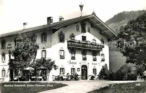 AK / Ansichtskarte Hinterthiersee Gasthaus Neuwirth Kat. Thiersee Tirol