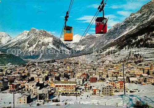 AK / Ansichtskarte Bormio Panorama Winter Kat. Italien