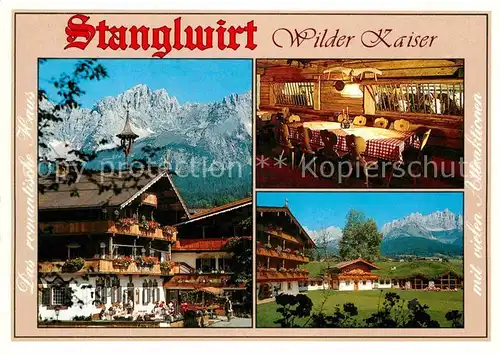 AK / Ansichtskarte Going Wilden Kaiser Tirol Stanglwirt  Kat. Going am Wilden Kaiser