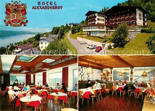AK / Ansichtskarte Millstatt Millstaettersee Hotel Alexanderhof Kat. Millstatt Millstaetter See