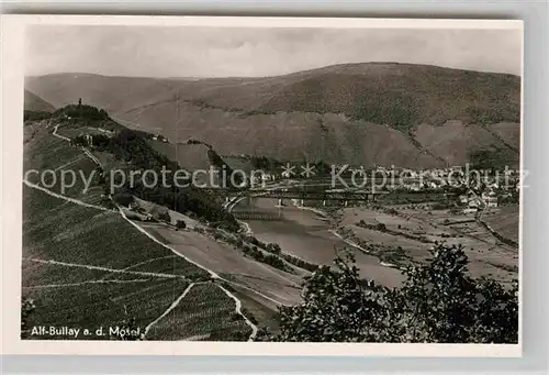 AK / Ansichtskarte Alf Mosel Panorama Moselbruecke Kat. Alf