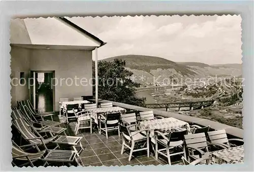 AK / Ansichtskarte Zell Mosel Berghotel Marienburg Kat. Zell (Mosel)