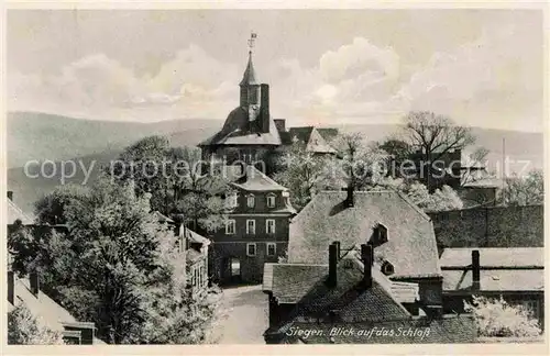 AK / Ansichtskarte Siegen Westfalen Blick auf das Schloss Kat. Siegen